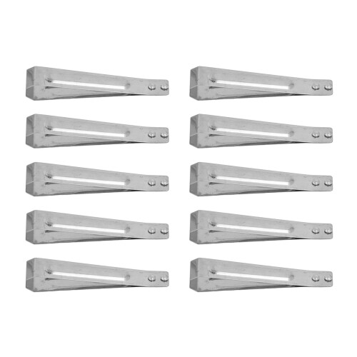 10pcs Stainless Steel Fish Bone Tweezers