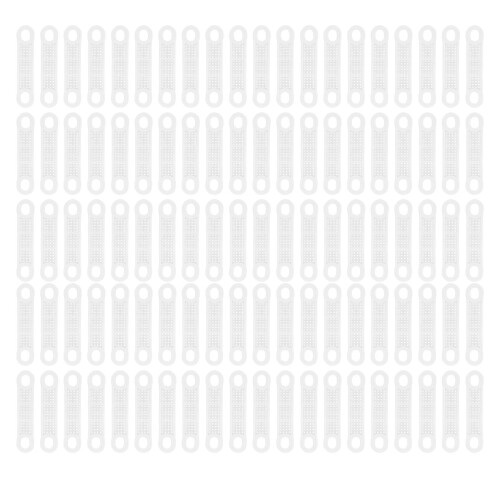 100pcs Non-Slip Silicone Hanger Grips