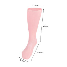 Calzini Lunghi Silicone Gel Idratante Cura Piedi Taglia Unica