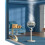 Floor Fan with Night Light 5 Speeds Timer Auto Oscillation Remote 1