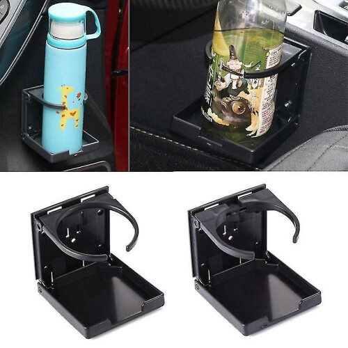 (BK) Car Drinks H Izer Adjable Folding Drink H Mount Car Door Backseat Car Styling - Drinks Hs 1