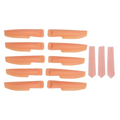 Reusable Comfortable Silicone Eyelash Perm Rods