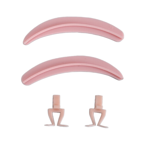 (Pink) Wimper Separator Tool, Wasbaar Silicone Basis, Blauw