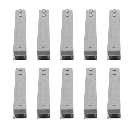 10pcs Stainless Steel Fish Bone Tweezers 2