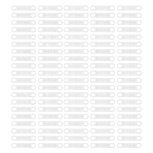 100pcs Non-Slip Silicone Hanger Grips 1