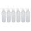 Clear Plastic Pump Bottle Refillable Massage Oil Shampoo Conditioner 3
