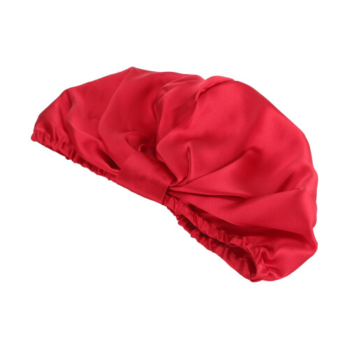 (Red) Zijden Haarbonnet Frictie Verminderend 1
