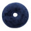 Cuscino Memory Foam Ciambella Sollievo Ischiatico Blu Navy 3