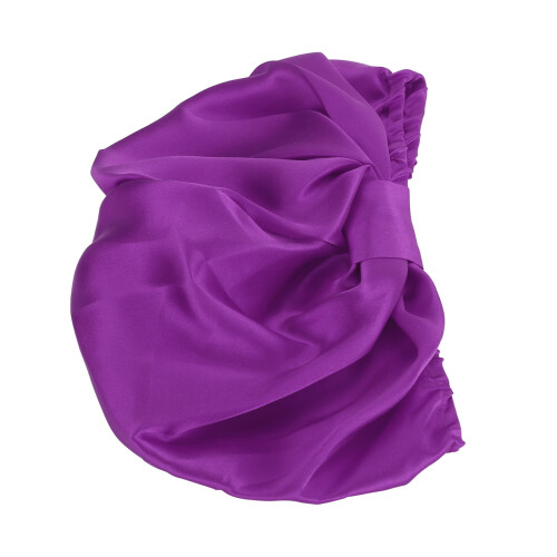 (Purple) Cuffia Capelli Setosa Cura Notturna Viola 2
