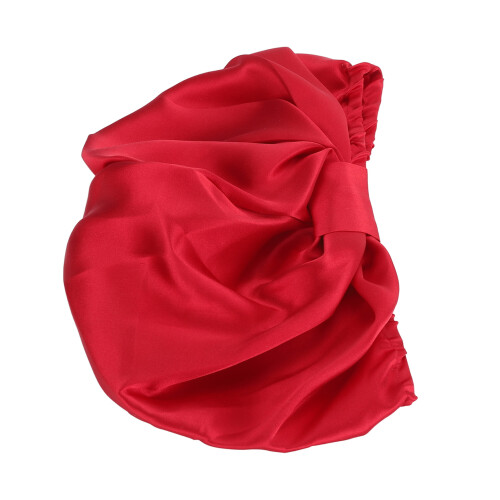 (Red) Zijden Haarbonnet Frictie Verminderend 2