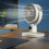 Floor Fan with Night Light 5 Speeds Timer Auto Oscillation Remote 5