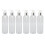 Clear Plastic Pump Bottle Refillable Massage Oil Shampoo Conditioner 5