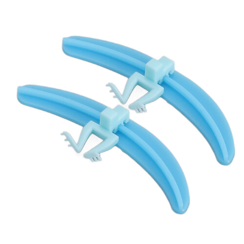 (Blue) Wimper Separator Tool, Wasbaar Silicone Basis, Blauw 2
