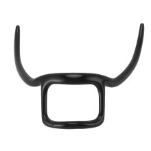 (Black) Beard Shaper Hair Grooming Portable Styling Tool for Men Orange