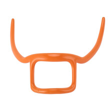 (Orange) Beard Shaper Hair Grooming Portable Styling Tool for Men Orange