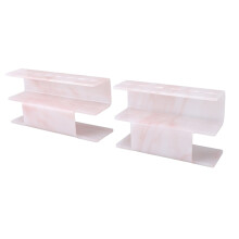 2Pcs Plastic Tweezers Organizer Rack 6/8 Holes