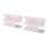 2Pcs Plastic Tweezers Organizer Rack 6/8 Holes 1