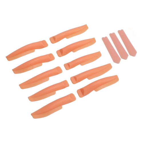 Reusable Comfortable Silicone Eyelash Perm Rods 2