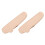 (Brown) 2x Silikon-Make-up-Pinselhalter Braun 3