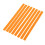 (Orange) 8x Gepäckradabdeckungen Silikon wasserdicht orange 3