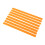 (Orange) 8x Gepäckradabdeckungen Silikon wasserdicht orange 5