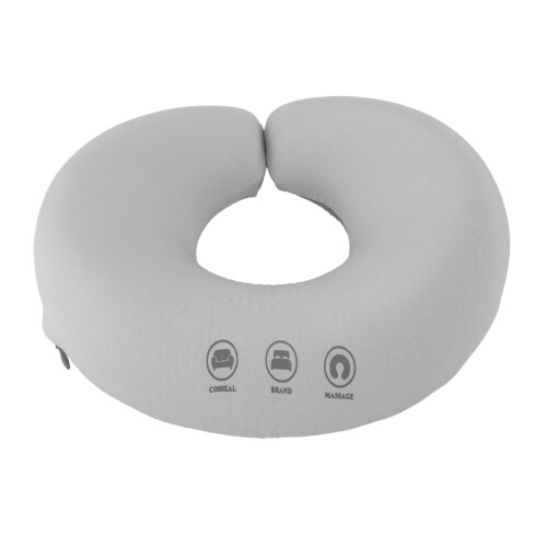 (Grey) Soft Rebound Facial Massage Pillow Blue Prone 1