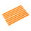 (Orange) 8x Gepäckradabdeckungen Silikon wasserdicht orange 4