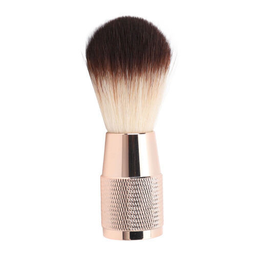 Pennello Barba Setole Nylon Manico Metallo