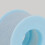Siliconen Wimper Tape Ademend Blauw 2