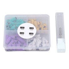 60pcs Nail Sanding Bands 80-240 Grit