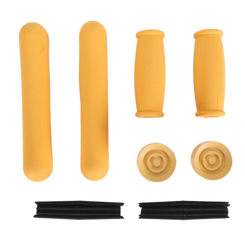 Set Cuscinetti Gomma Antiscivolo per Stampelle Alluminio/Legno 2