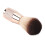 Pennello Barba Setole Nylon Manico Metallo 5