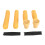 Set Cuscinetti Gomma Antiscivolo per Stampelle Alluminio/Legno 2