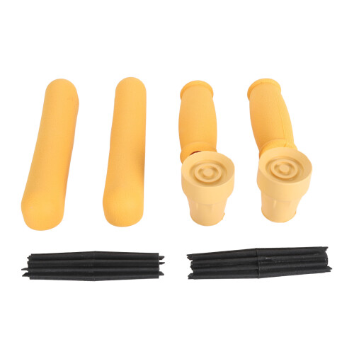 Set Cuscinetti Gomma Antiscivolo per Stampelle Alluminio/Legno 1