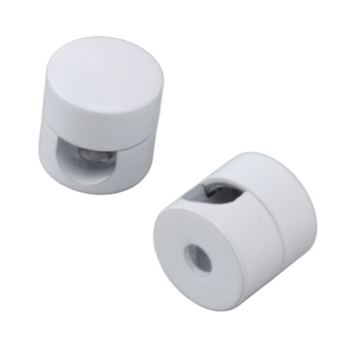 2x Aluminium Draadfixeer met Schroefexpansiebuis 2