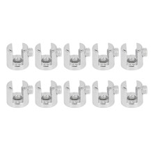 10pcs Zinc Alloy Glass Plate Clamps 6-8mm