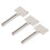 12x Edelstahl-Zahnpastaspender ergonomisch 4
