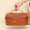 Groot PU Lederen Make-up Tasje Reis Organizer 5