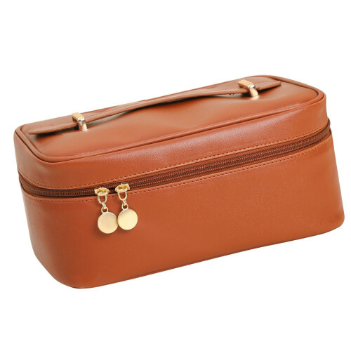 Groot PU Lederen Make-up Tasje Reis Organizer 1