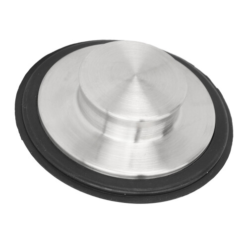 2x 8cm Stainless Steel Sink Plugs 2