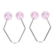 (Purple) Palline Dimples Facciali Allenatore Muscolare Viola