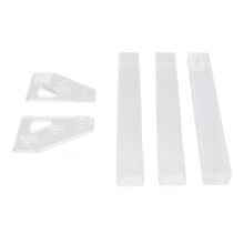 3-stufiger transparenter Lidschatten-Organizer, platzsparend