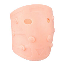 (Skin Color) SEBS Magnetische Kniebrace Patella Compressie Beige