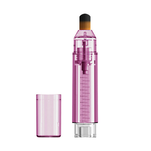 (Pink) 8ml Scalp Applicator Roller Ball Transparent Precise Application