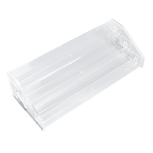 3-stufiger transparenter Lidschatten-Organizer, platzsparend 1