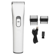 (White) Elektrische tondeuse, 4 modi, 7000RPM, draadloos, wit