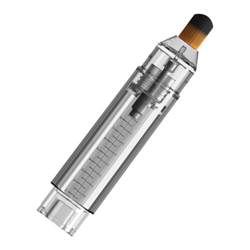 (Black) 8ml Scalp Applicator Roller Ball Transparent Precise Application 2