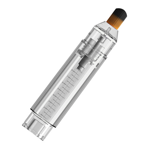 (White) 8ml Scalp Applicator Roller Ball Transparent Precise Application 2