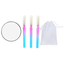 10x Vergrootspiegel & Zwarte Punten Extractor Set Zwart