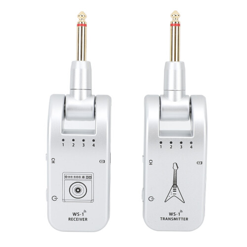 Kabelloses Gitarrensystem: Audio-Transmitter & Receiver-Set 1